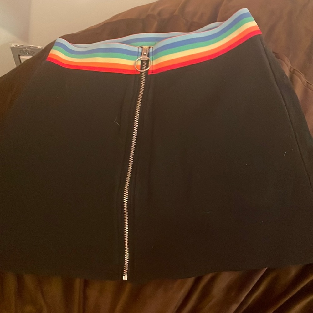 rainbow justice skirt
